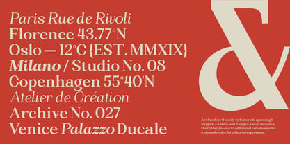 Aujord Font Poster 5