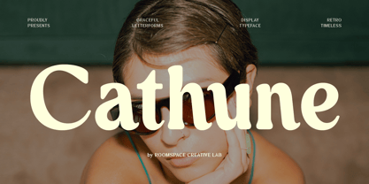 Cathune Font Poster 1