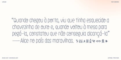 LeOsler Font Poster 7
