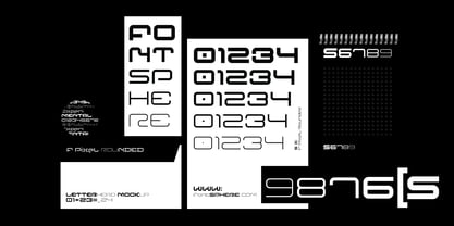 F Pixel Rounded Font Poster 2