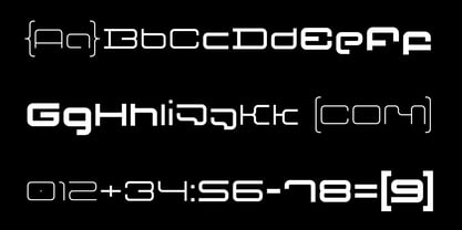 F Pixel Rounded Font Poster 3