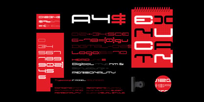 F Pixel Rounded Font Poster 8