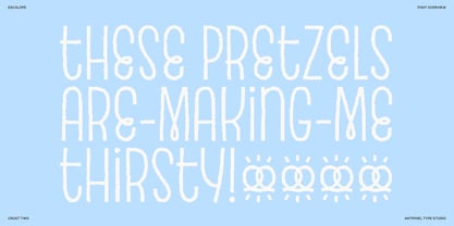 Escalope Font Poster 6