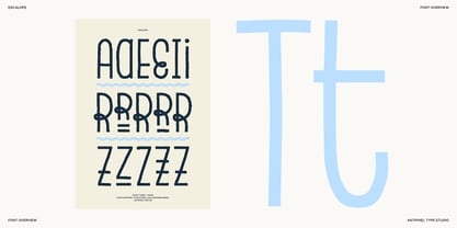 Escalope Font Poster 7
