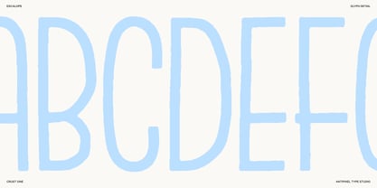 Escalope Font Poster 12