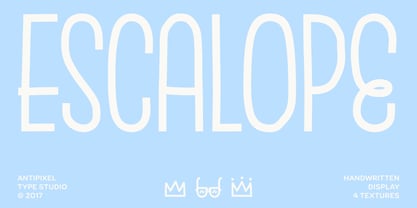 Escalope Font Poster 1