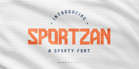 Football jersey Fonts