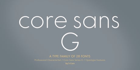 Core Typeface - Download Free Font