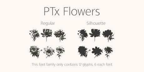 Flower Font