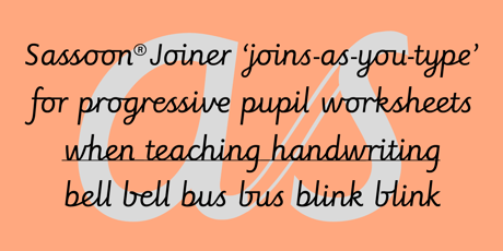 Cursive Font For Primary School