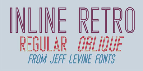 Inline Fonts Memory Inline Font FFonts.net