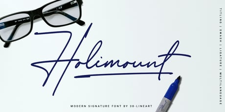 Signing Off Font Signing Signature Font
