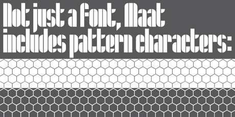 Font With Pattern