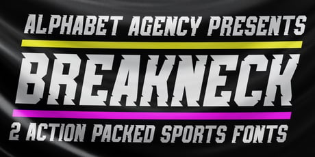 A Team Font