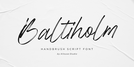Brush Script Font Magnite: Best Modern Handwritten Brush Font | Tom