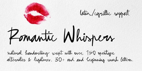 Lipstick Script Font