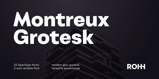 Montreux Grotesk