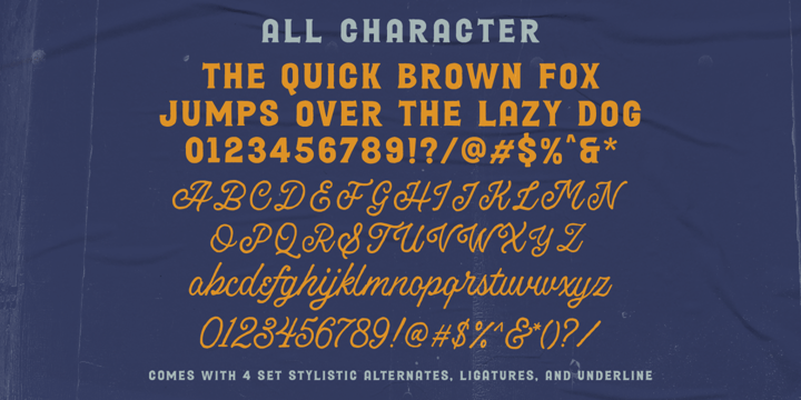 Broadley Font Poster 7