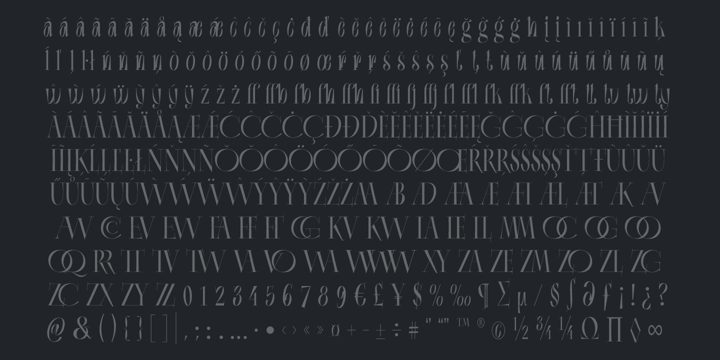 Virzo Font Webfont Desktop Myfonts