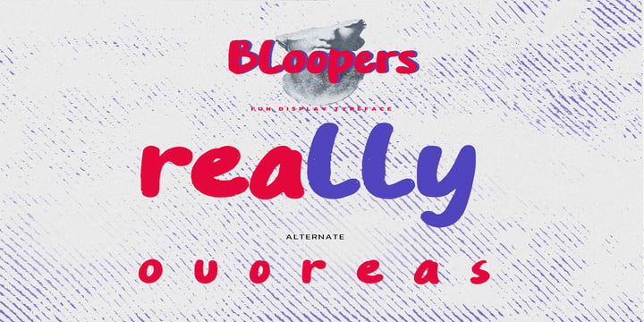 Bloopers Font Poster 7