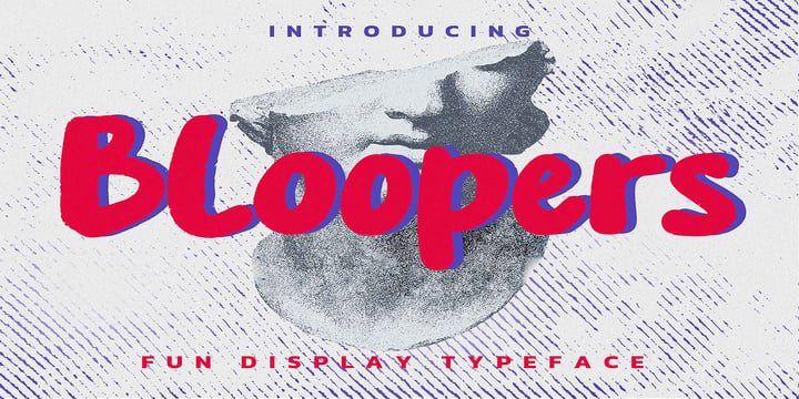 Bloopers Font Poster 1