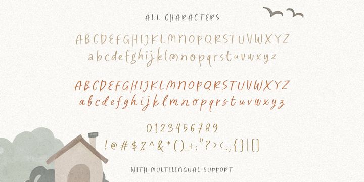 Folklore Story Font Poster 8