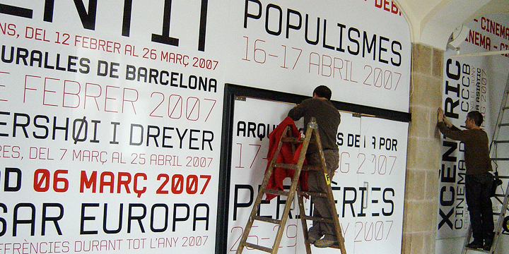 Mecano Font Poster 4