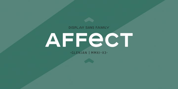 Affect Font Poster 1