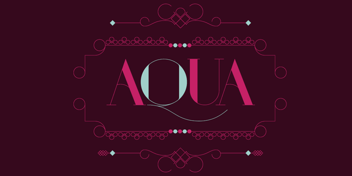 Port Font Poster 18
