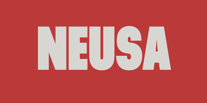 Neusa Font Poster 7
