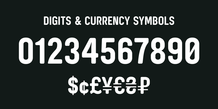 Targo 4F Font Poster 6