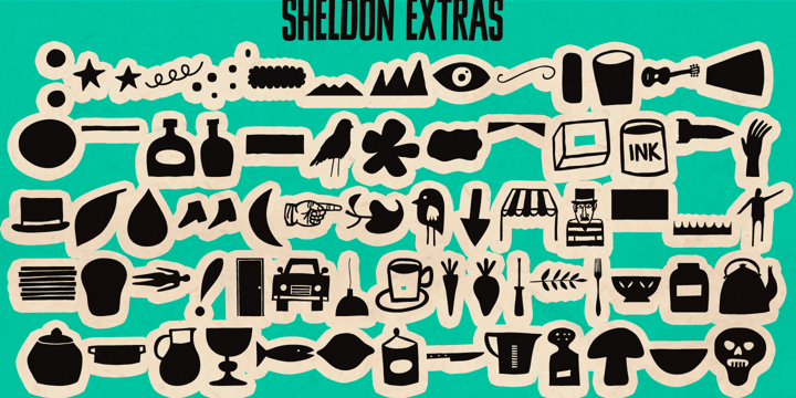 Sheldon Font Poster 11