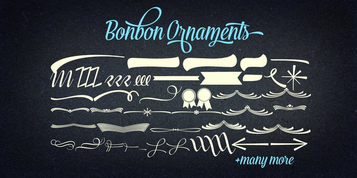 Bonbon Font Poster 10