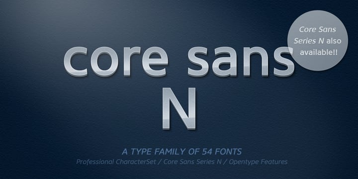 Core Sans N SC