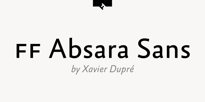 FF Absara Sans Font Poster 1
