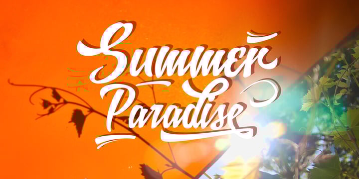 Letrista Script Font Poster 16