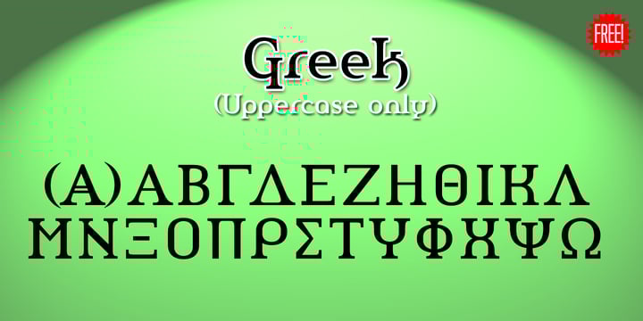 Amerika Pro Font Poster 5