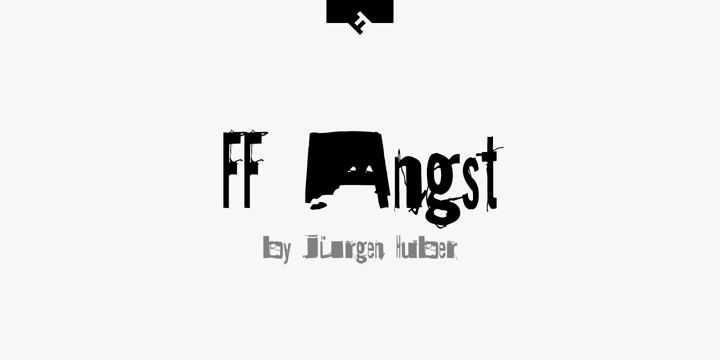 FF Angst Font Poster 1