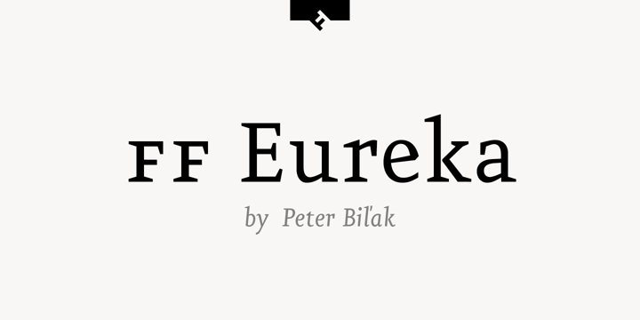 FF Eureka Font Poster 1