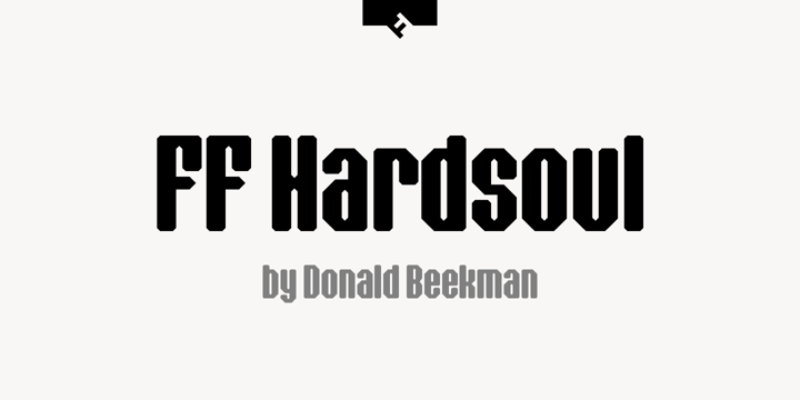 FF Hardsoul Font Poster 1