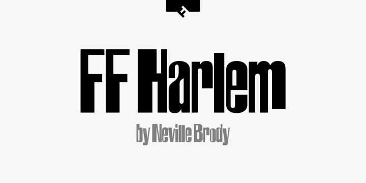 FF Harlem Font Poster 1