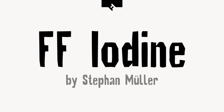 FF Iodine Font Poster 1