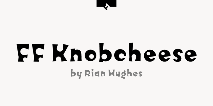 FF Knobcheese Font Poster 1