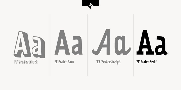 FF Prater Serif Font Poster 2