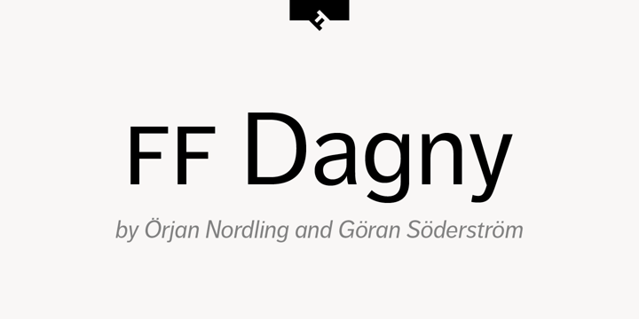 FF Dagny Font Poster 1