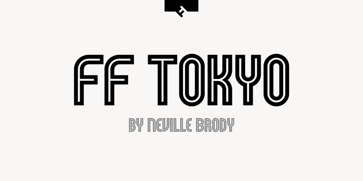 FF Tokyo Font Poster 1