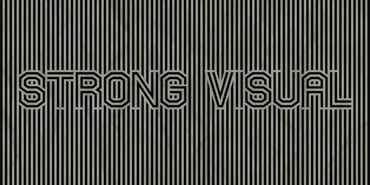 Vasarely Font Poster 6