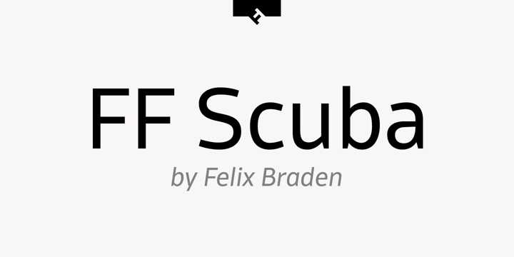 FF Scuba Font Poster 1