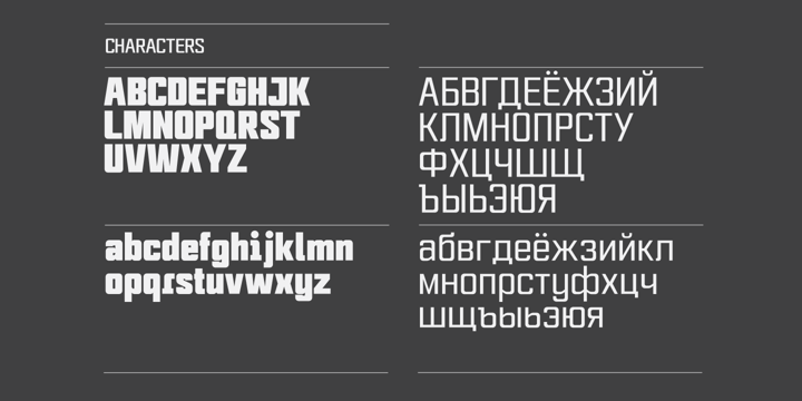 Tabia Font Poster 3