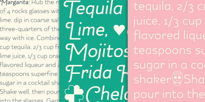 Kahlo Rounded Font Poster 3